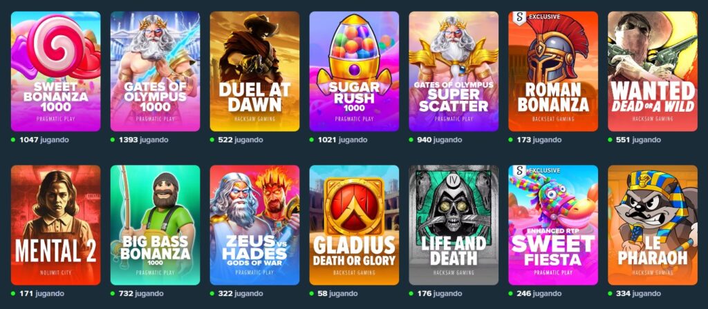 Jugar en Stalker casino